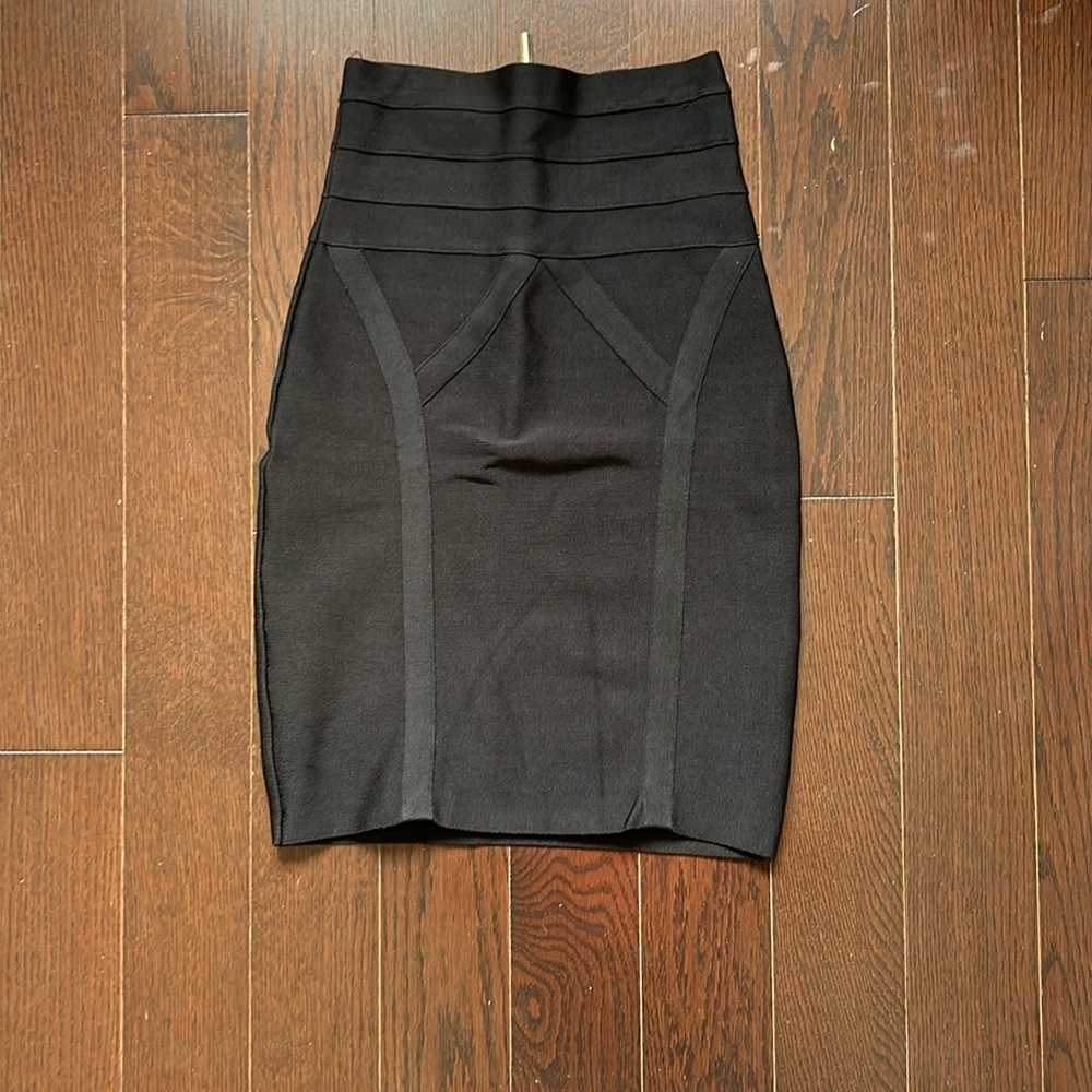 BEBE bandage skirt